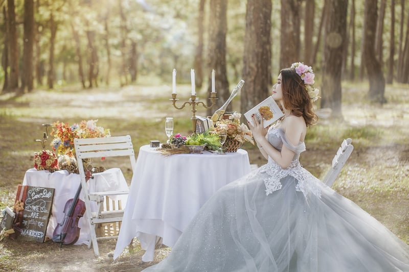 Bride at a Wedding